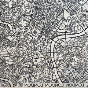 Map London - Underglaze Transfer Sheet