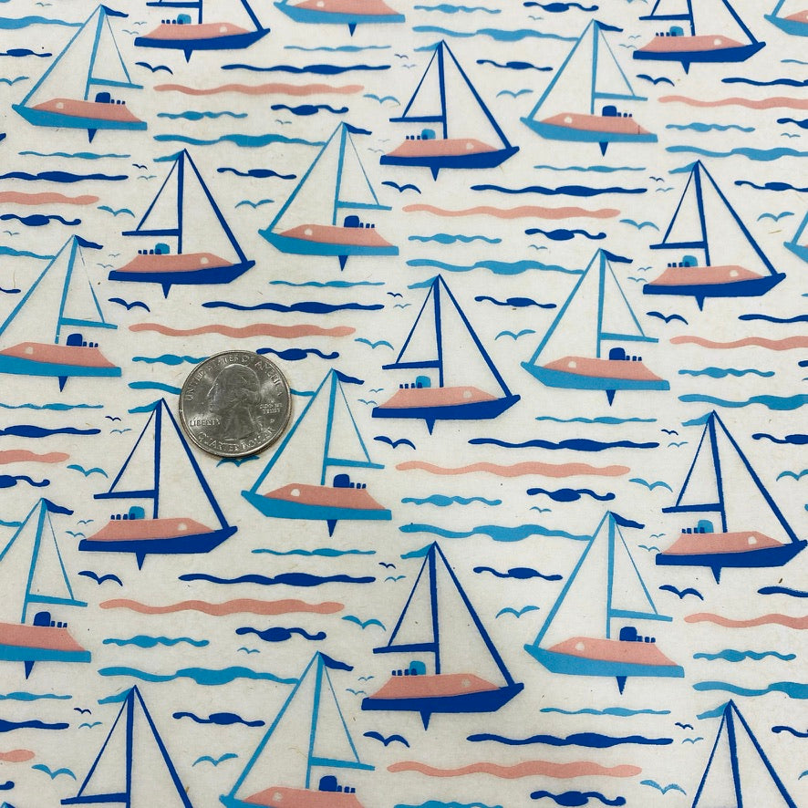 Sailboats - Underglaze Transfer Sheet