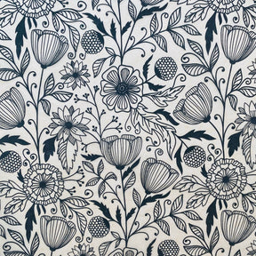 Flower Doodle - Underglaze Transfer Sheet