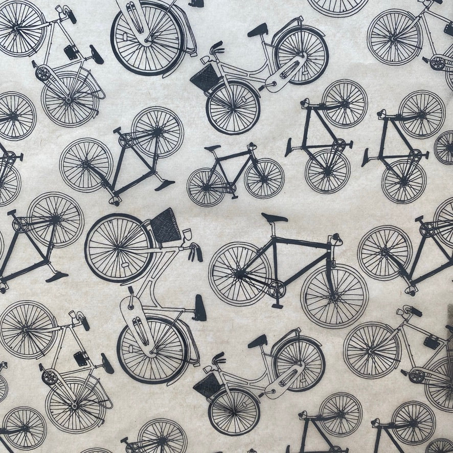 Bikes - Underglaze Transfer Sheet