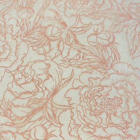 Peonies - Underglaze Transfer Sheet