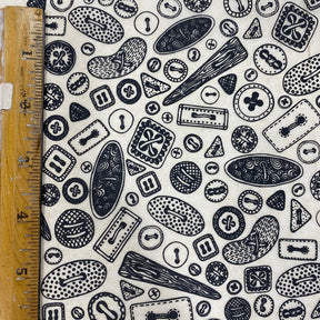 Buttons - Underglaze Transfer Sheet