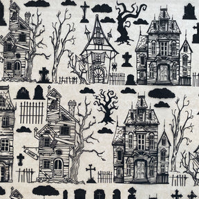 Haunted House - Underglaze Transfer Sheet
