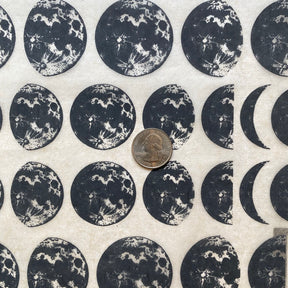 Moon Phases - Underglaze Transfer Sheet