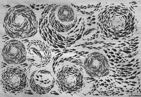 Fish School - Underglaze Transfer Sheet