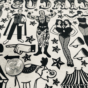 Circus - Underglaze Transfer Sheet