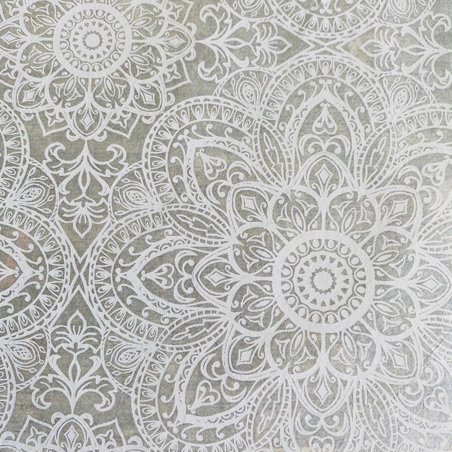 Mandala (closed center) - Underglaze Transfer Sheet