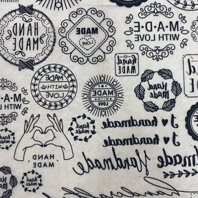 Handmade - Underglaze Transfer Sheet