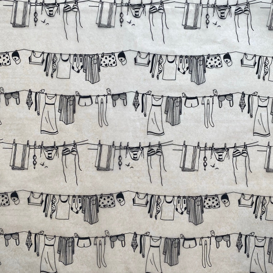 Laundry - Underglaze Transfer Sheet