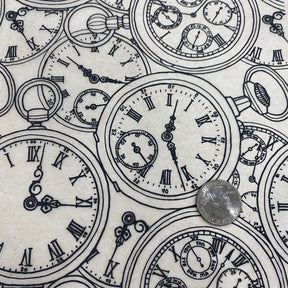 Clocks - Underglaze Transfer Sheet