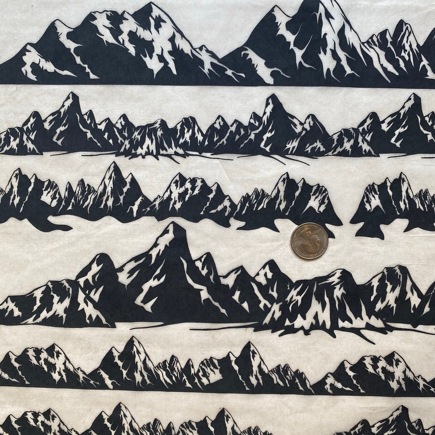 Mountains - Underglaze Transfer Sheet