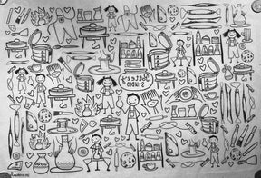 Pottery Studio - Underglaze Transfer Sheet