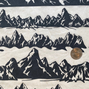 Mountains - Underglaze Transfer Sheet