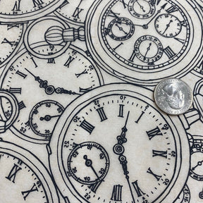 Clocks - Underglaze Transfer Sheet