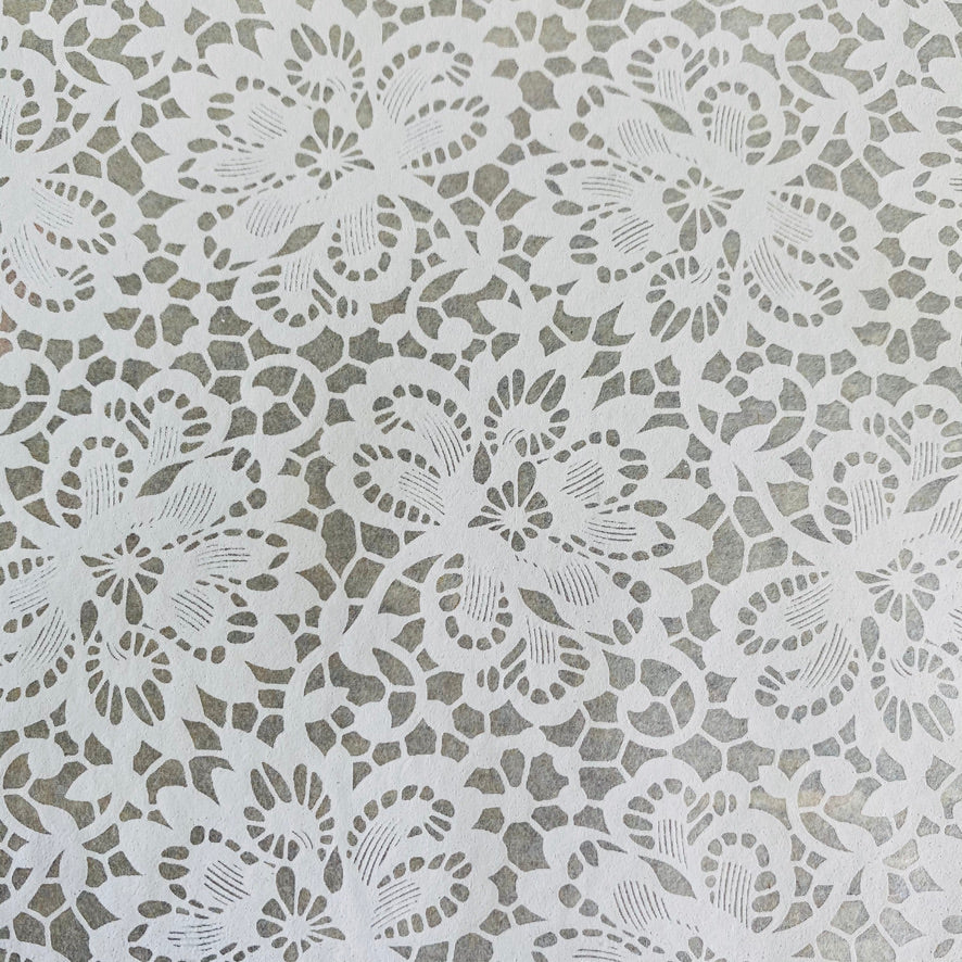 Floral Lace - Underglaze Transfer Sheet