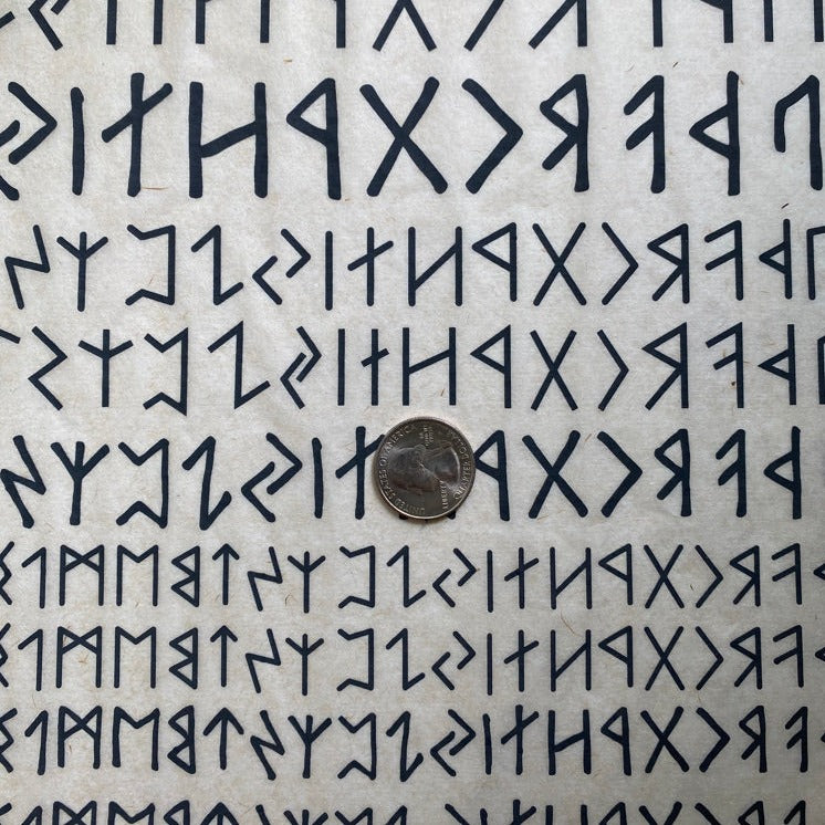 Runes - Underglaze Transfer Sheet
