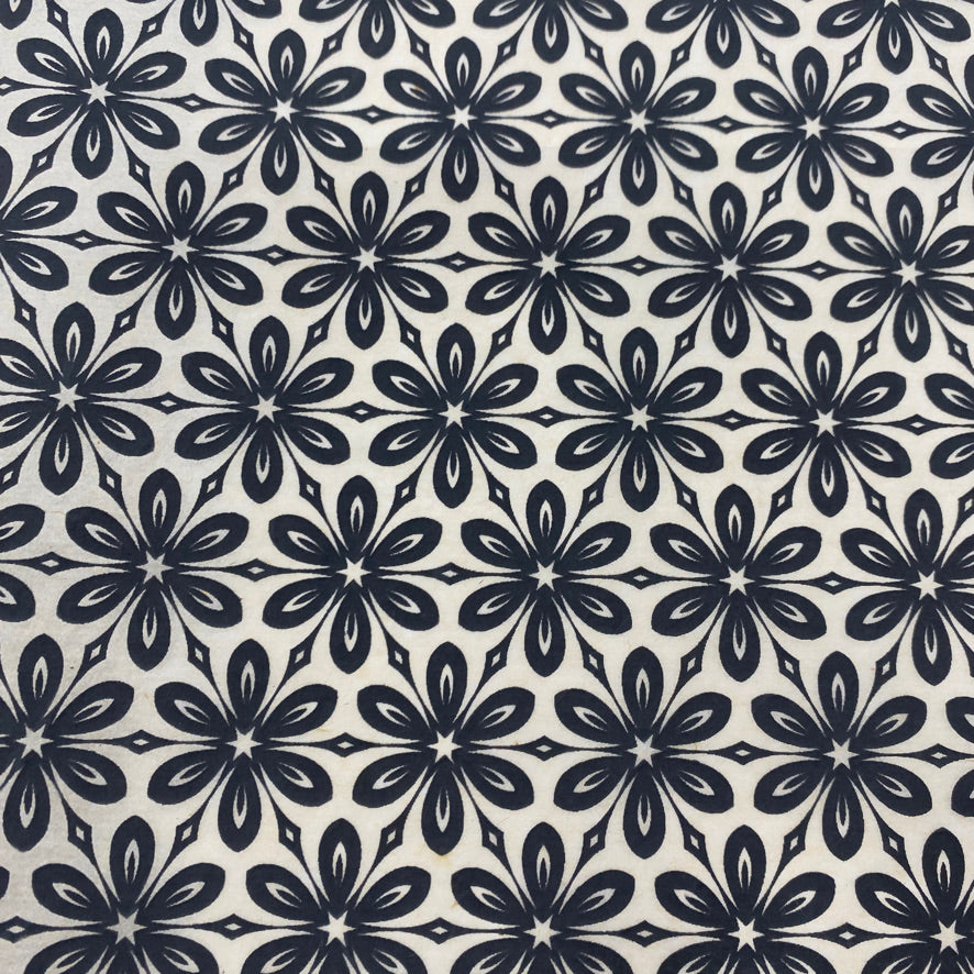 Floral Wallpaper - Underglaze Transfer Sheet