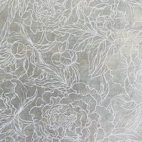 Peonies - Underglaze Transfer Sheet