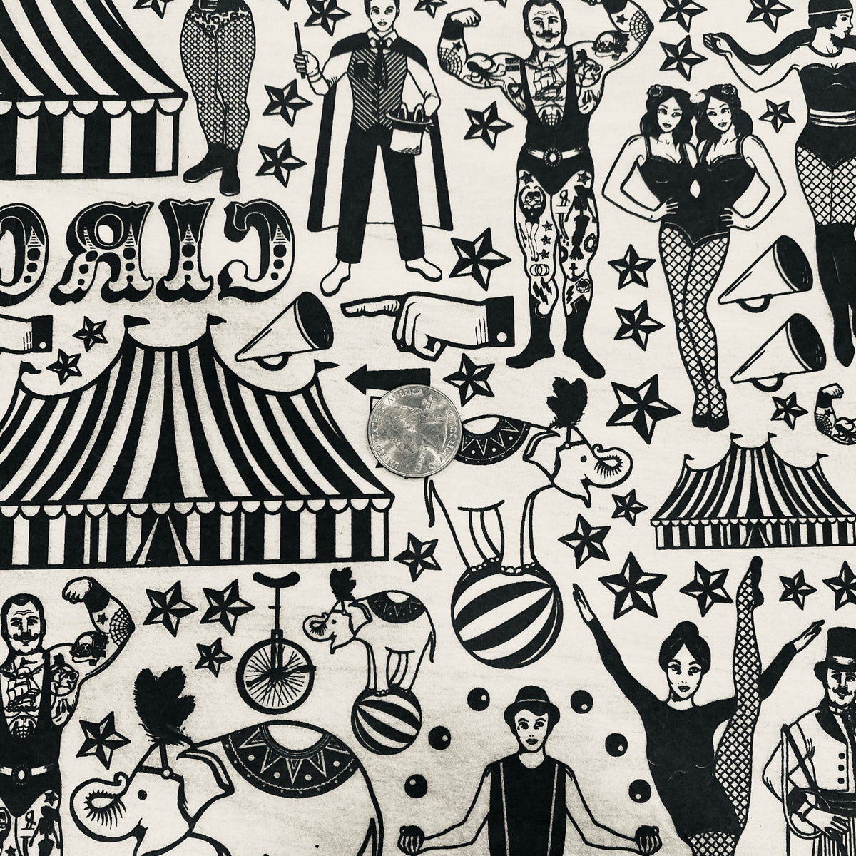 Circus - Underglaze Transfer Sheet