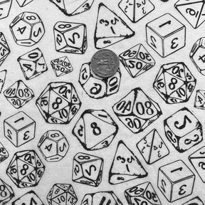 RPG Dice - Underglaze Transfer Sheet