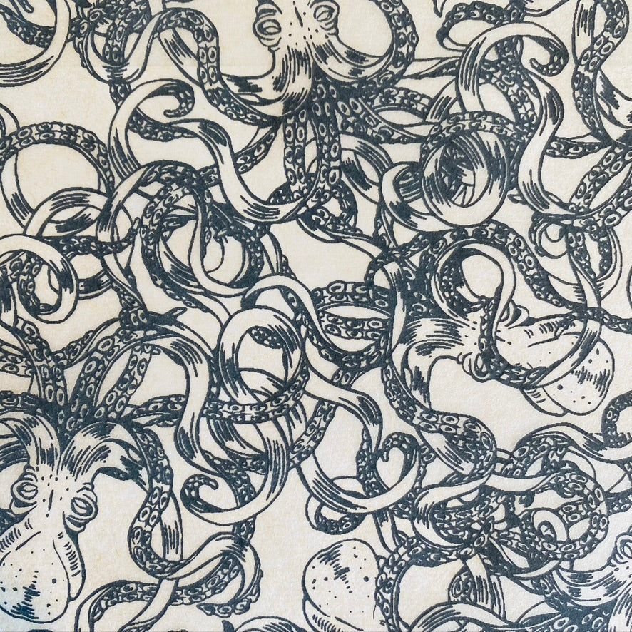 Octopus - Underglaze Transfer Sheet