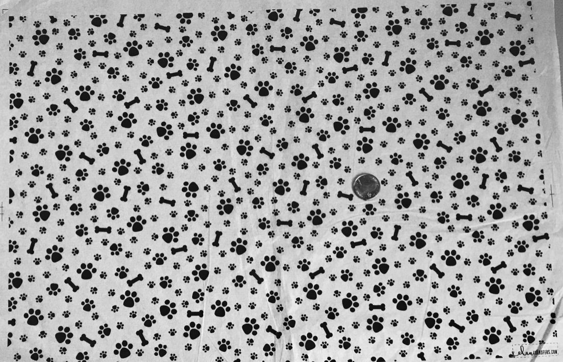 Paw Prints - Underglaze Transfer Sheet