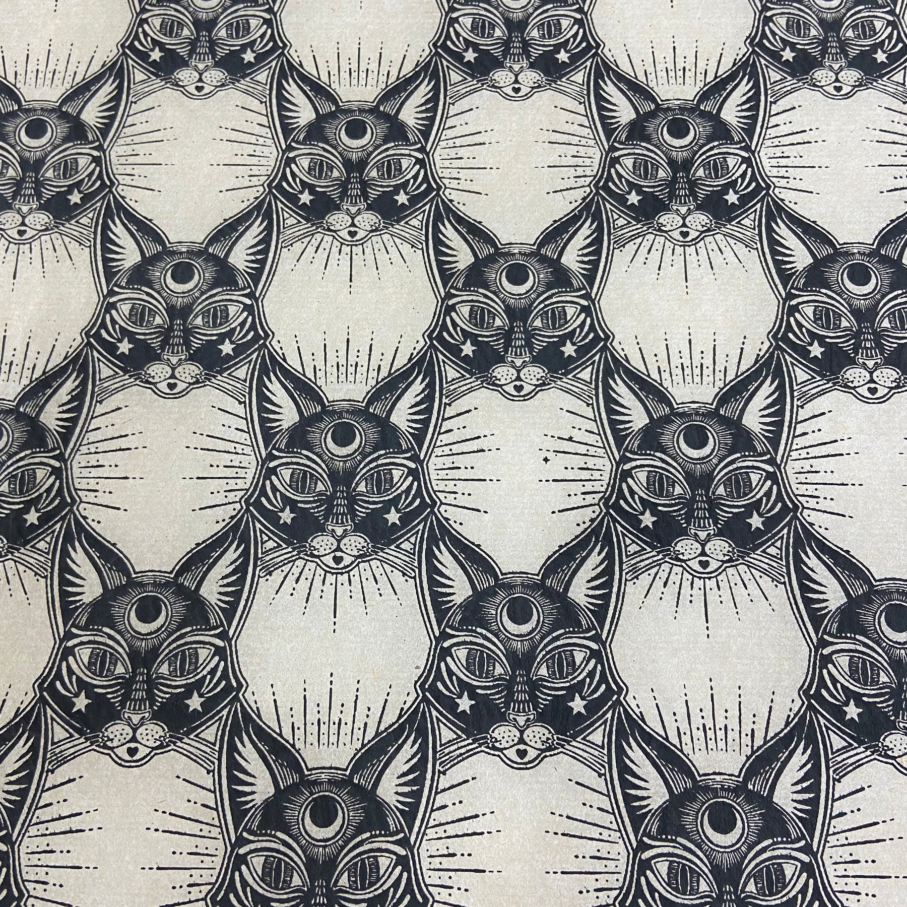 Cat Mystic - Underglaze Transfer Sheet