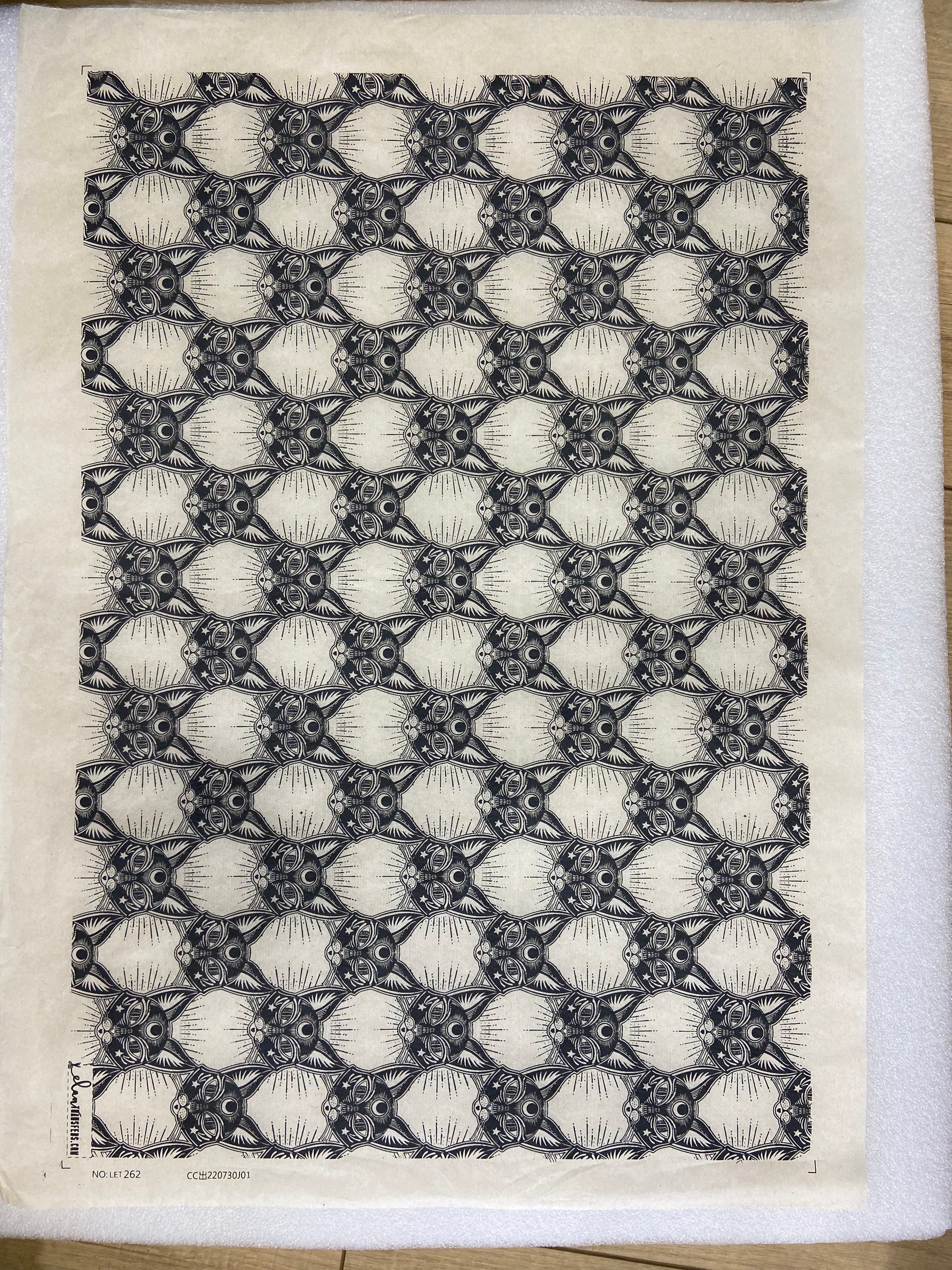 Cat Mystic - Underglaze Transfer Sheet