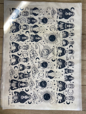 Fortune Teller - Underglaze Transfer Sheet