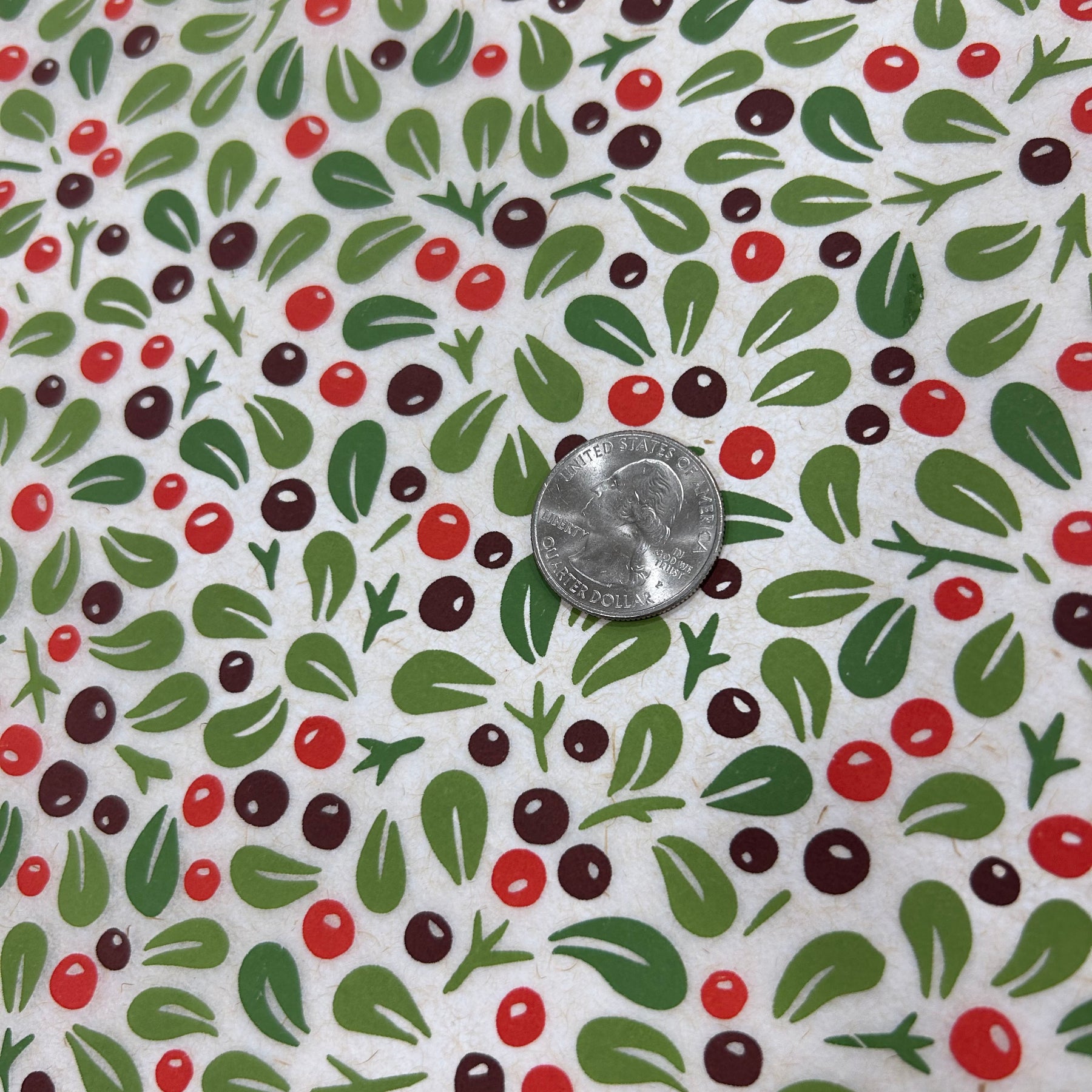 Winter Berries - Underglaze Transfer Sheet