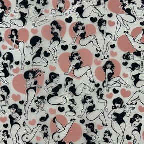 Pin Up - Underglaze Transfer Sheet