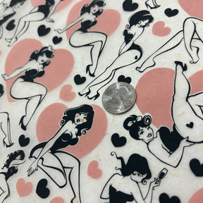 Pin Up - Underglaze Transfer Sheet