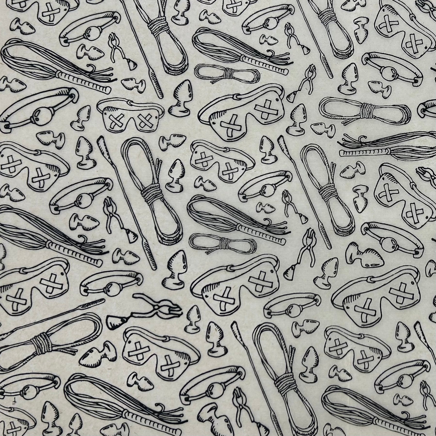 Bondage - Underglaze Transfer Sheet