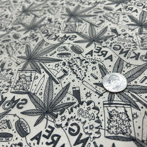 Smoking Section - Underglaze Transfer Sheet