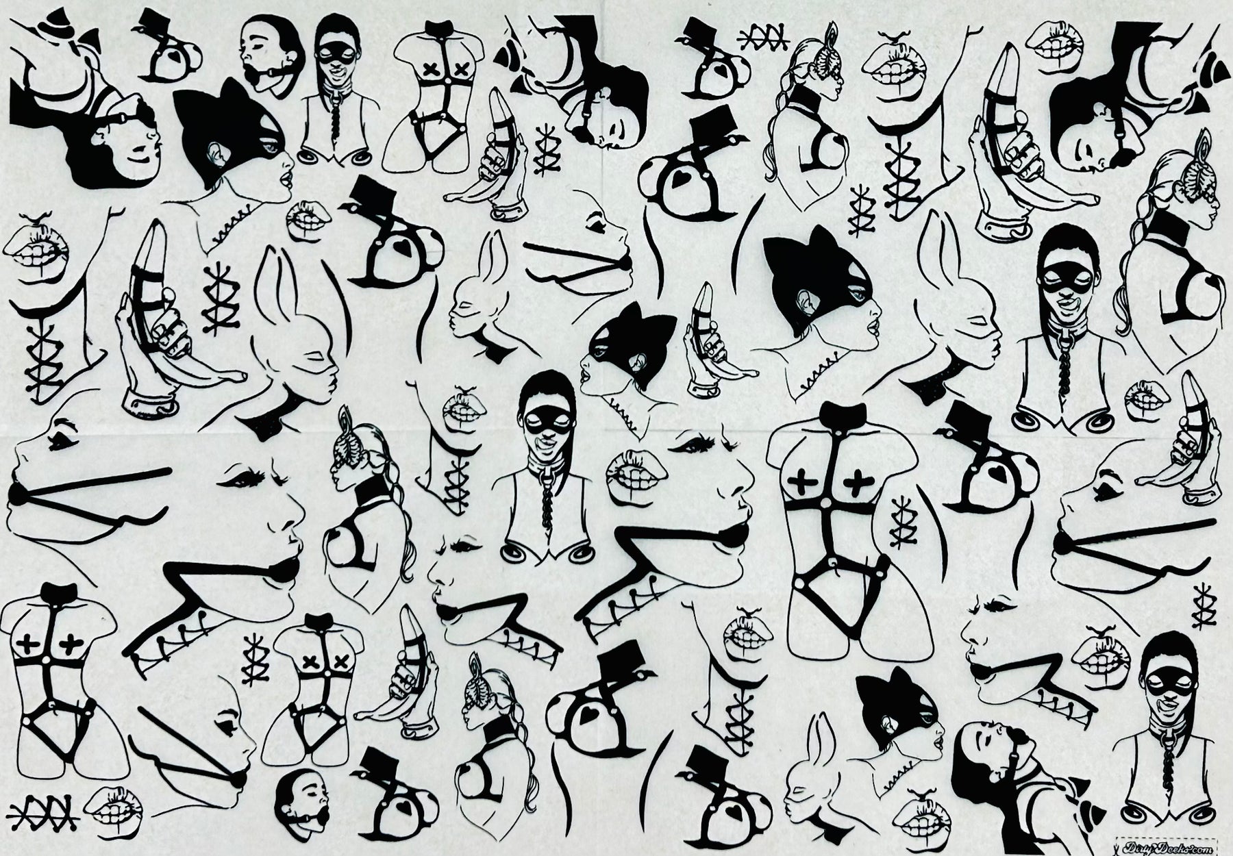 Gag Me - Underglaze Transfer Sheet