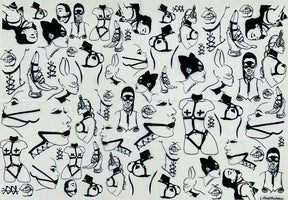 Gag Me - Underglaze Transfer Sheet