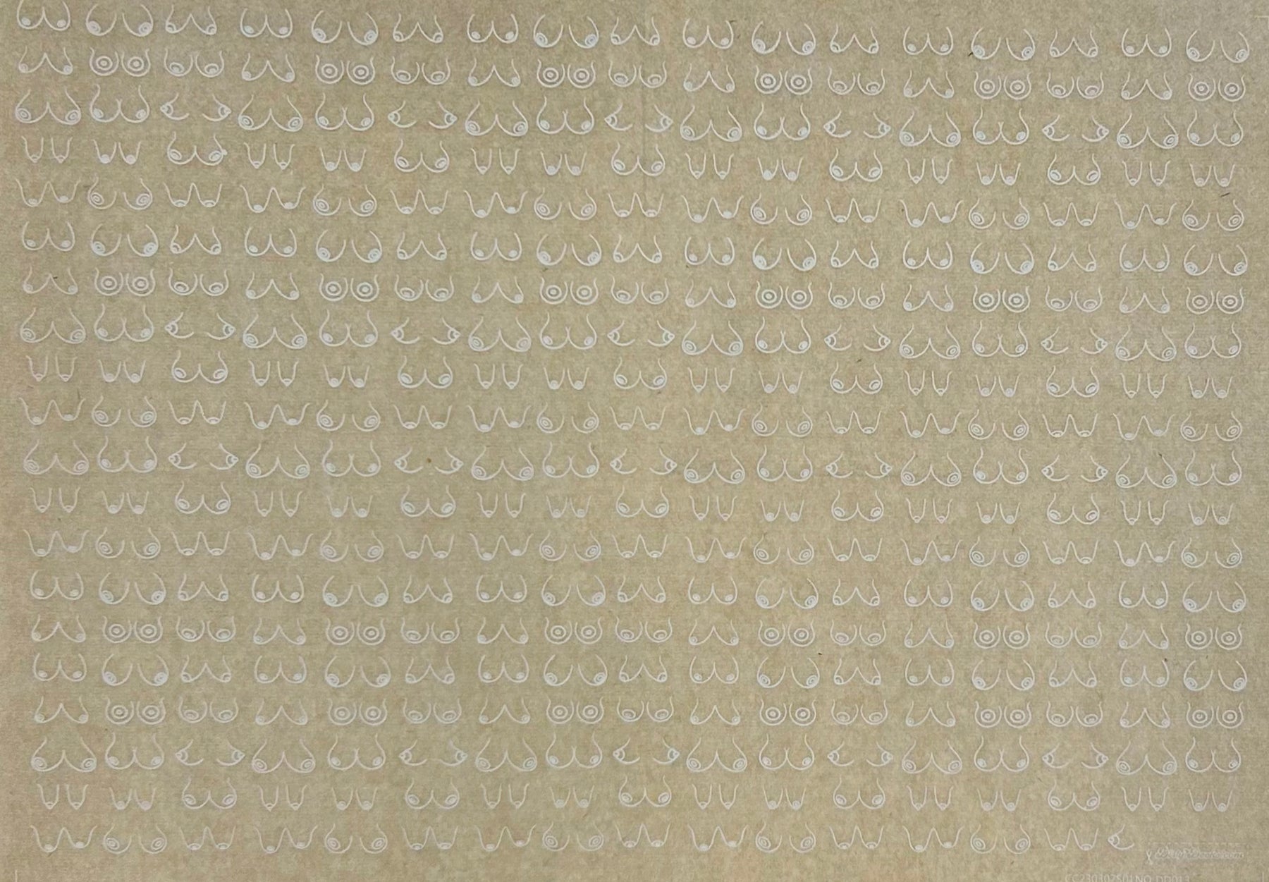 Boobies - Underglaze Transfer Sheet