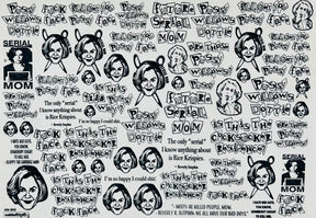 Serial Mom - Underglaze Transfer Sheet