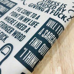 Fuck It - Underglaze Transfer Sheet