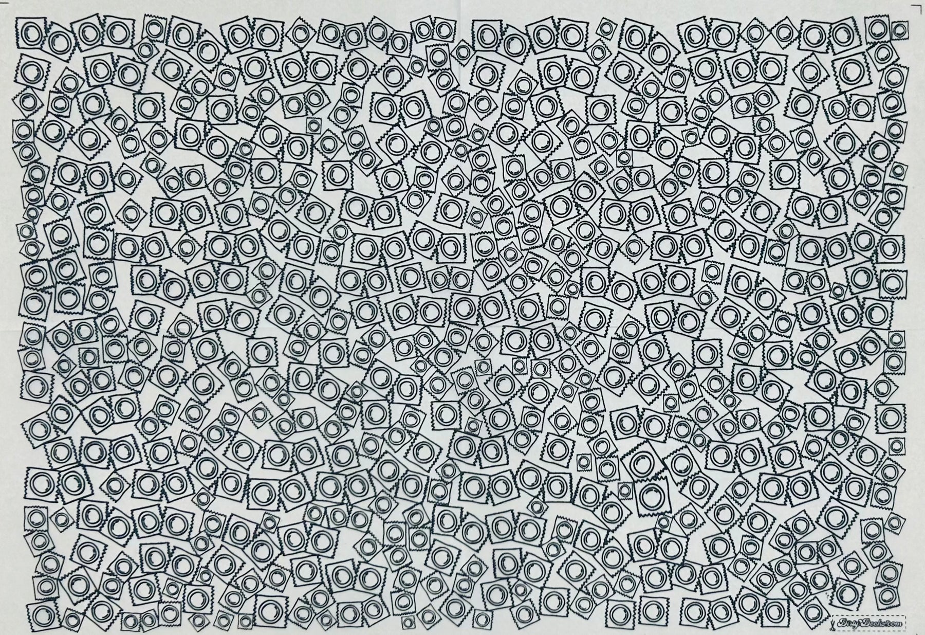 Condoms - Underglaze Transfer Sheet