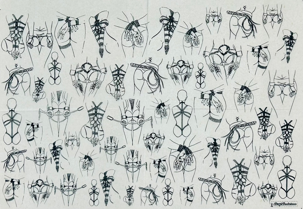 Submissive - Underglaze Transfer Sheet