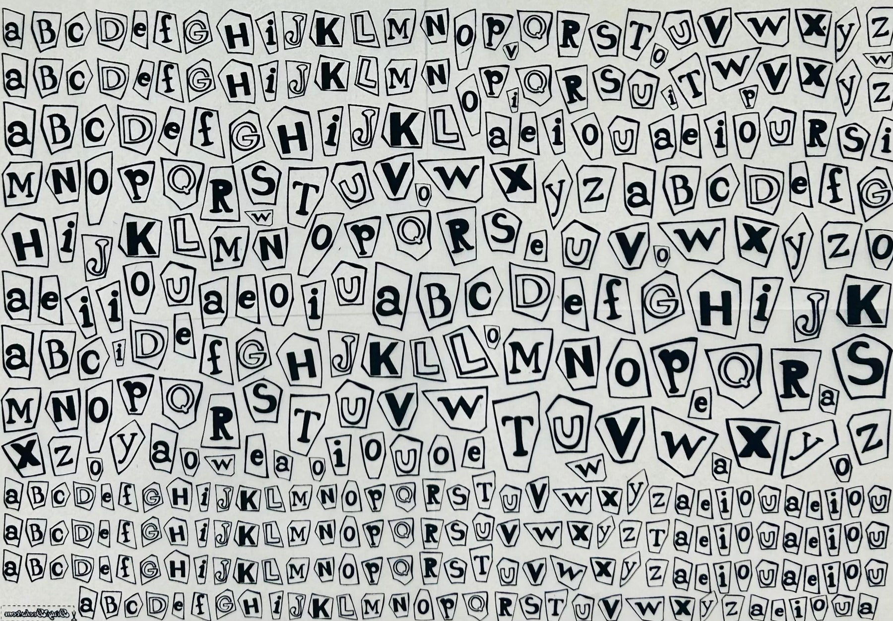 Ransom - Underglaze Transfer Sheet