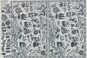 Treasure Map - Underglaze Transfer Sheet