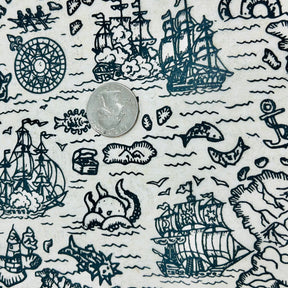 Treasure Map - Underglaze Transfer Sheet