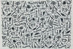 Instruments - Underglaze Transfer Sheet