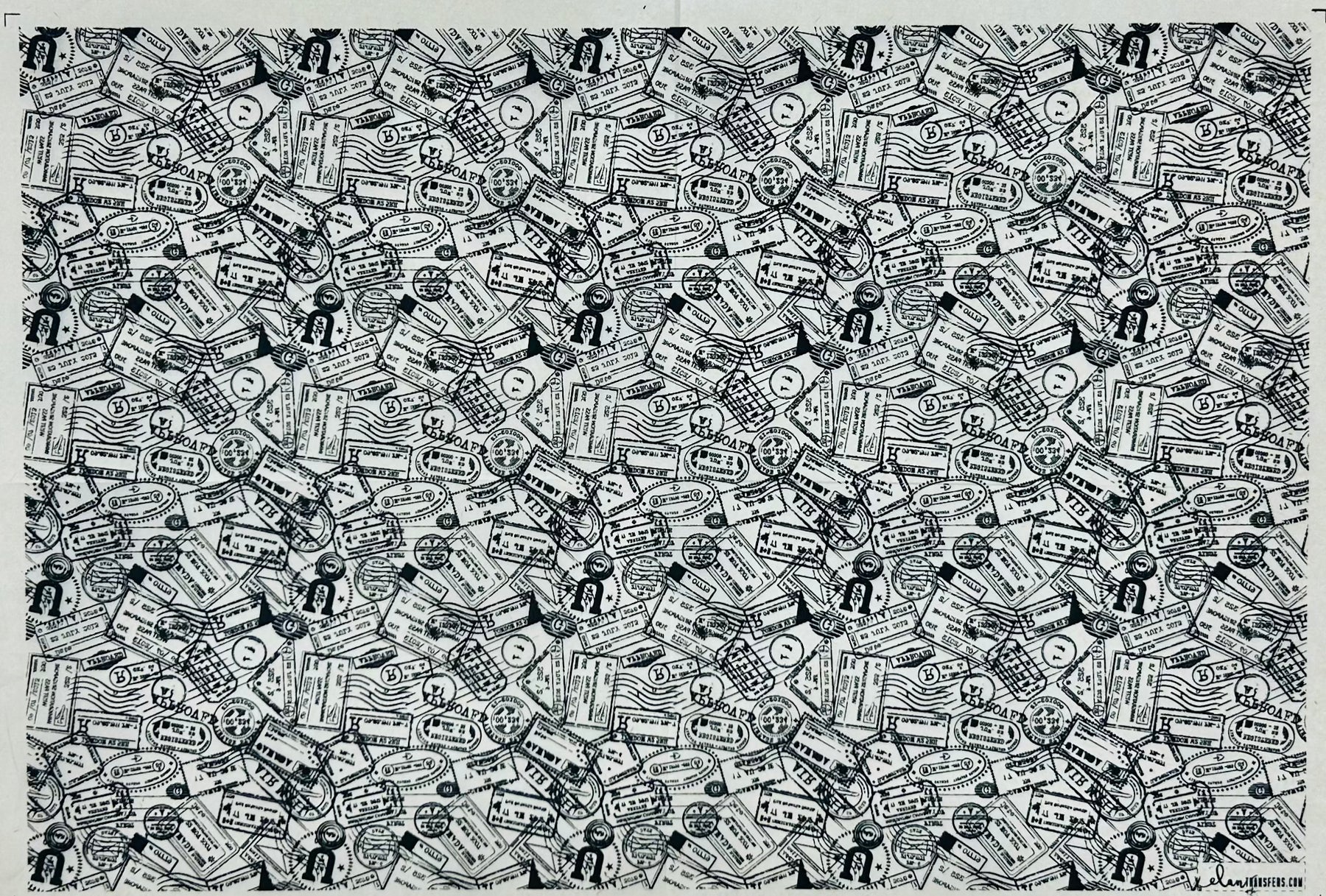 Stamps - Underglaze Transfer Sheet