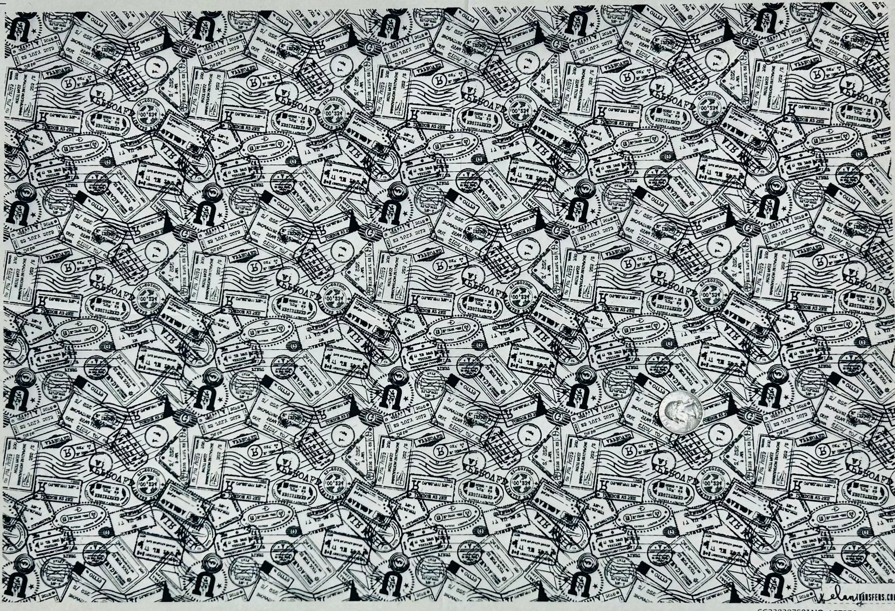 Stamps - Underglaze Transfer Sheet