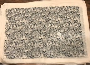 Skeletons - Underglaze Transfer Sheet