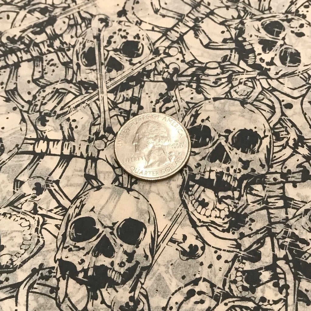Skeletons - Underglaze Transfer Sheet