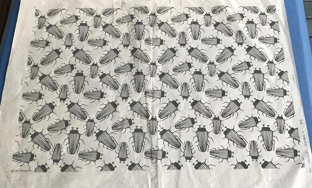 Beetles - Underglaze Transfer Sheet